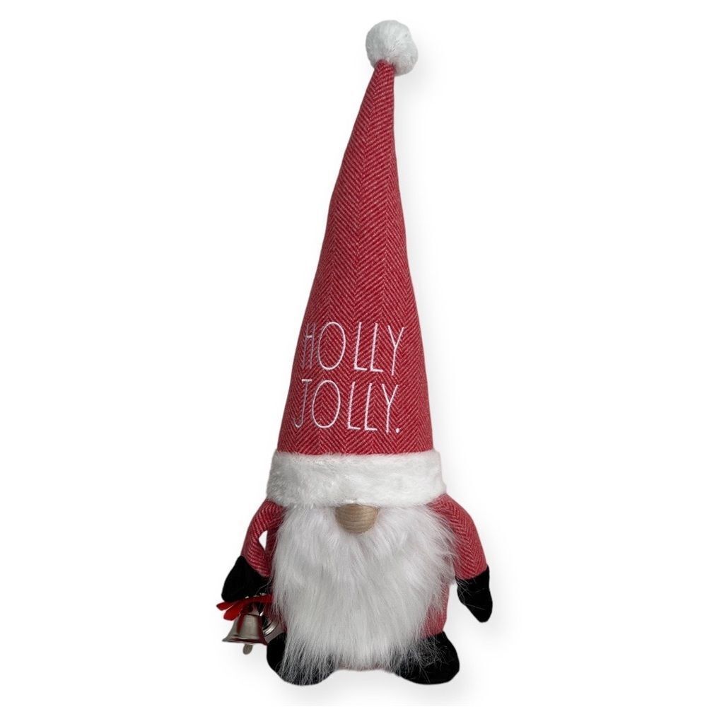 Rae Dunn Holly Jolly Plush Gnome